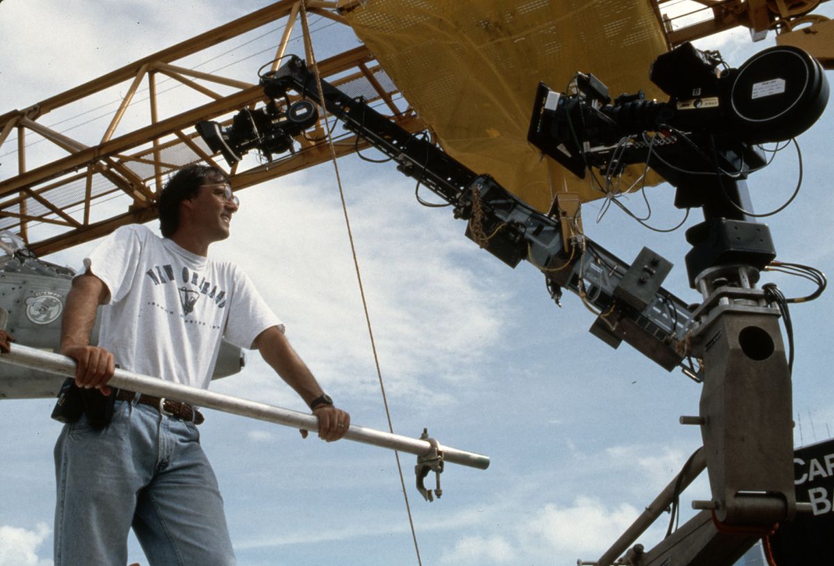 Carpenter during the complex production of True Lies.