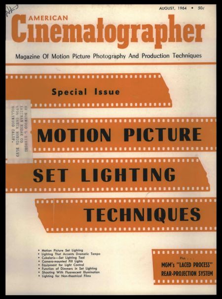 American Cinematographer Vol 45 1964 08