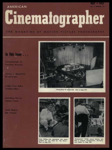 American Cinematographer Vol 36 1955 05