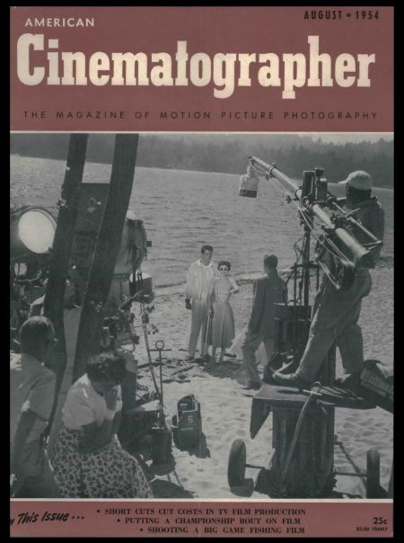 American Cinematographer Vol 35 1954 08