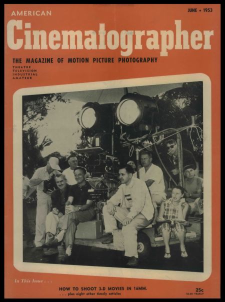 American Cinematographer Vol 34 1953 06