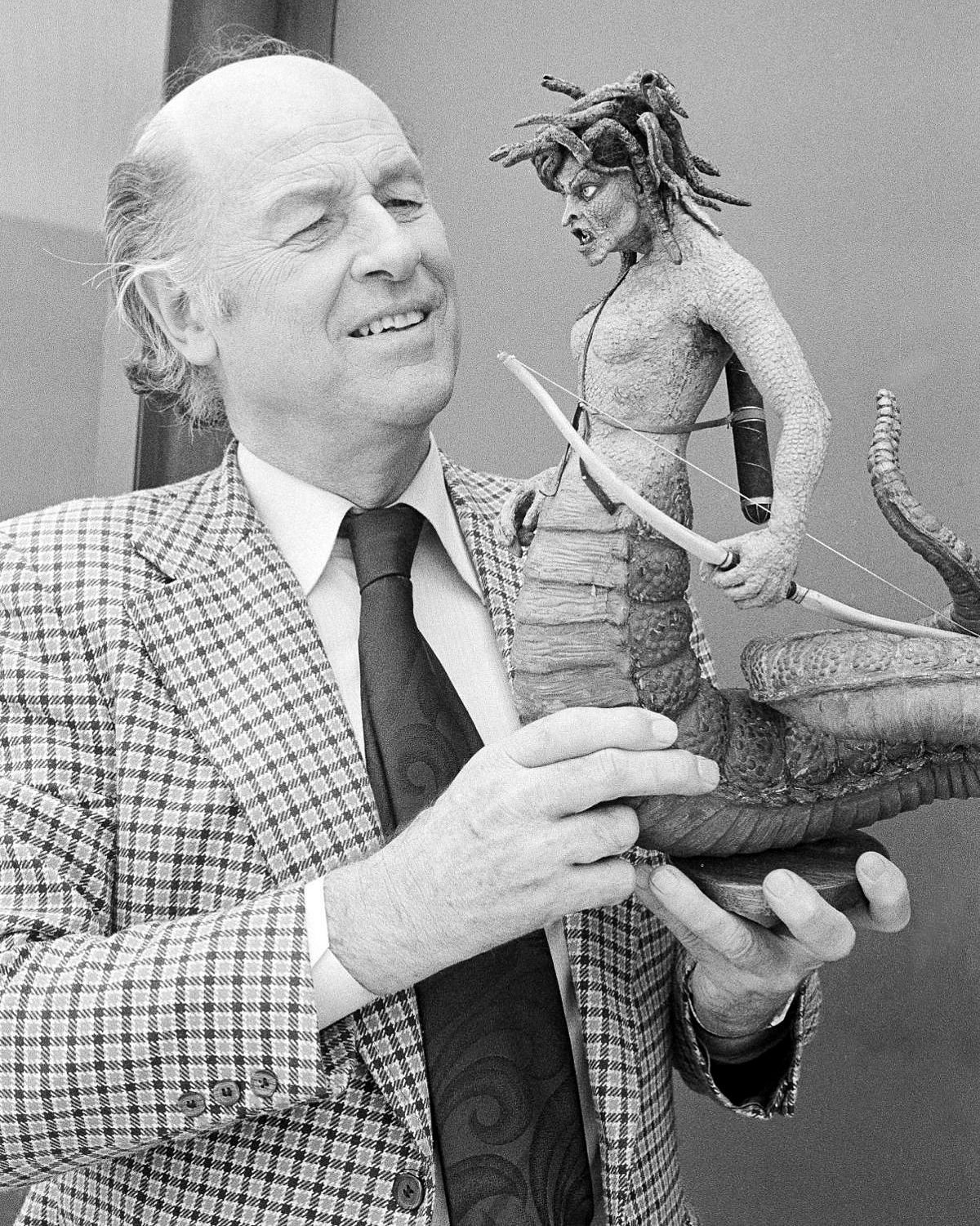 Harry and his rather impressive Medusa model.